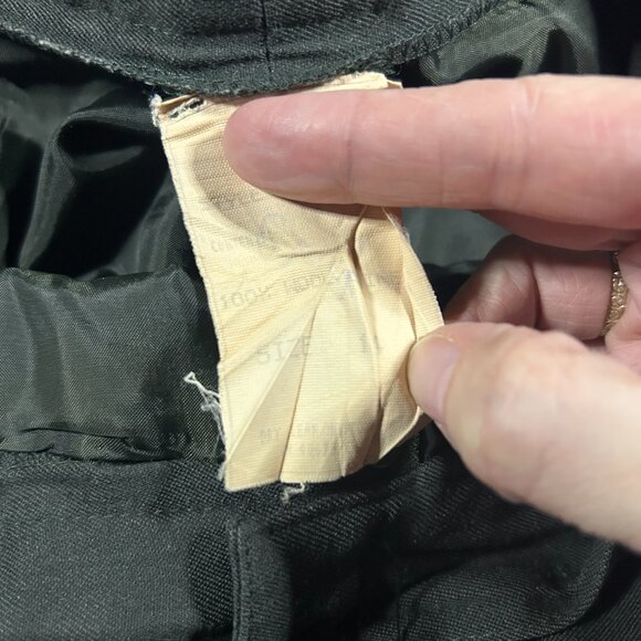 Vintage Women's Harve Benard Dress Pants 14 W-30" Wool High Waist Pleated Office - Picture 8 of 16